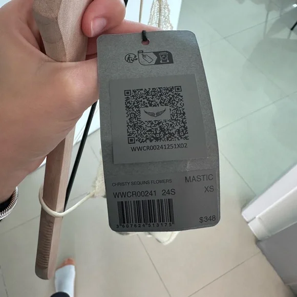 Zadig & Voltaire Cream Lace Camisole - Picture 4 of 6